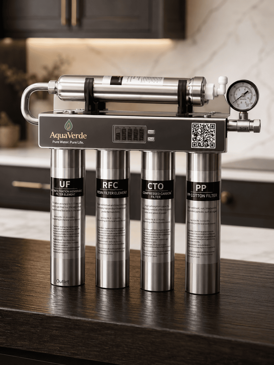 AquaVerde UF5 ultrafiltration system