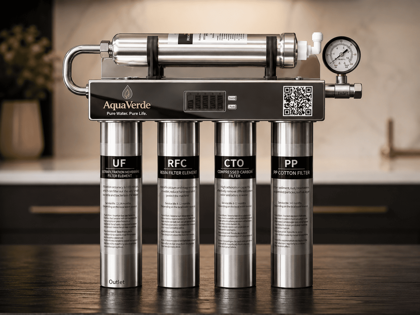 AquaVerde UF5 ultrafiltration system