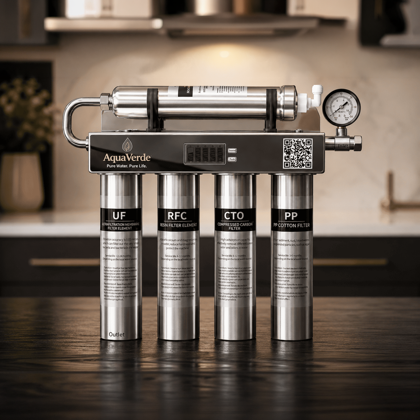 AquaVerde UF5 ultrafiltration system
