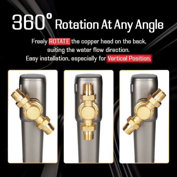 AquaVerde™ Automatic Spin-Down Pre-Filter System