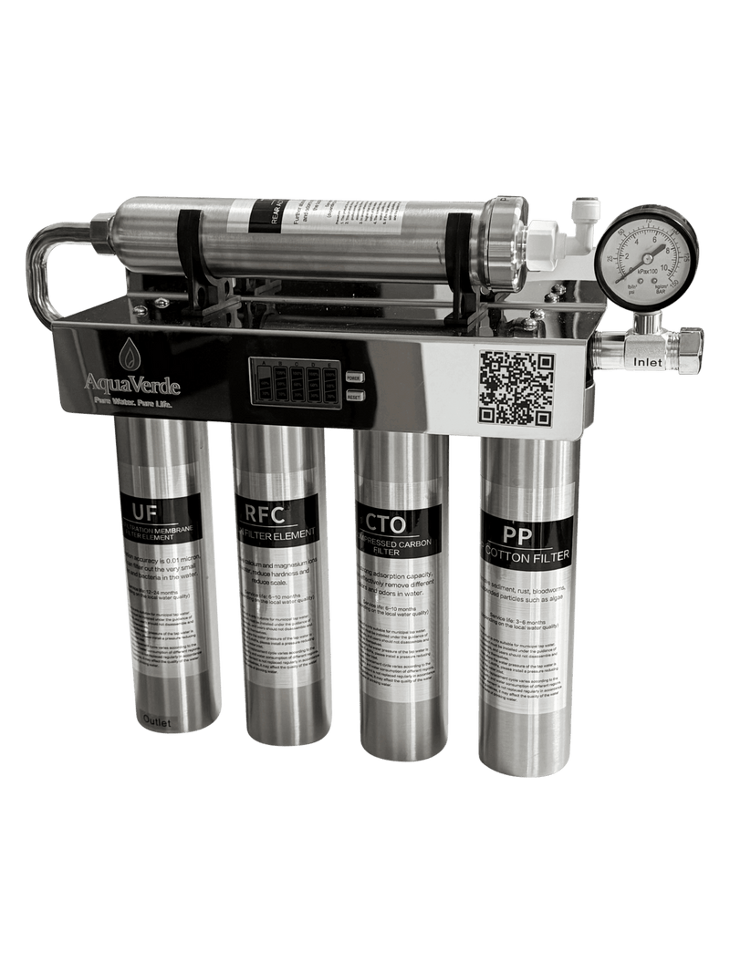 AquaVerde PURE UF5 Under-Sink Filtration System – product photo