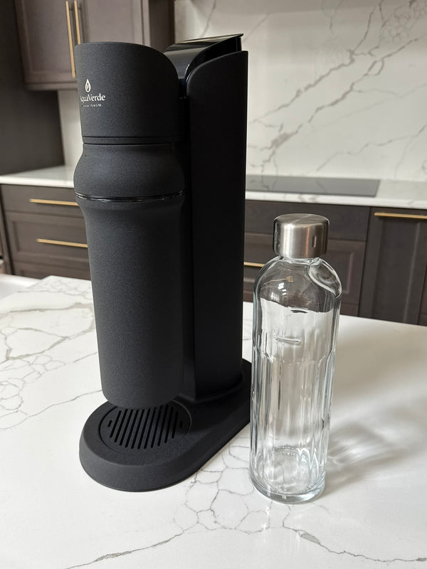 AquaVerde™ SparkleGlass™ Premium Glass Bottle
