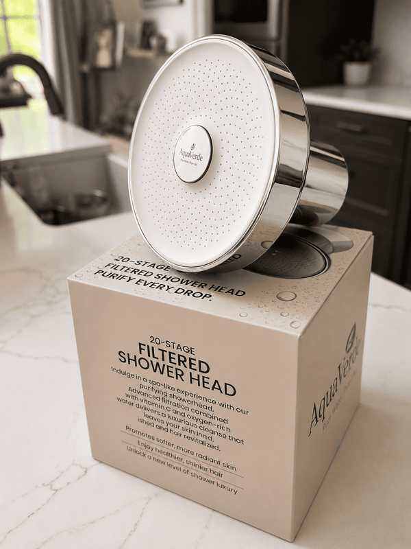 AquaVerde™ Premium Filtered Shower Head