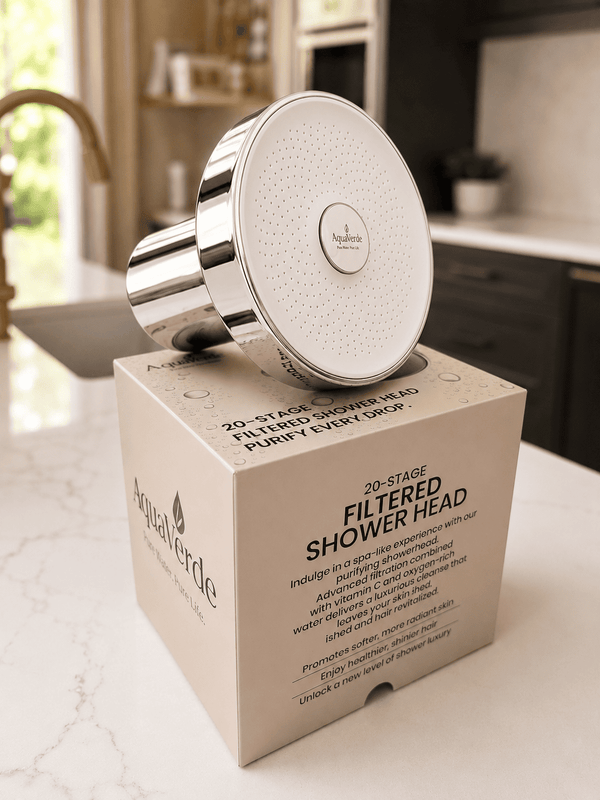 AquaVerde™ Premium Filtered Shower Head