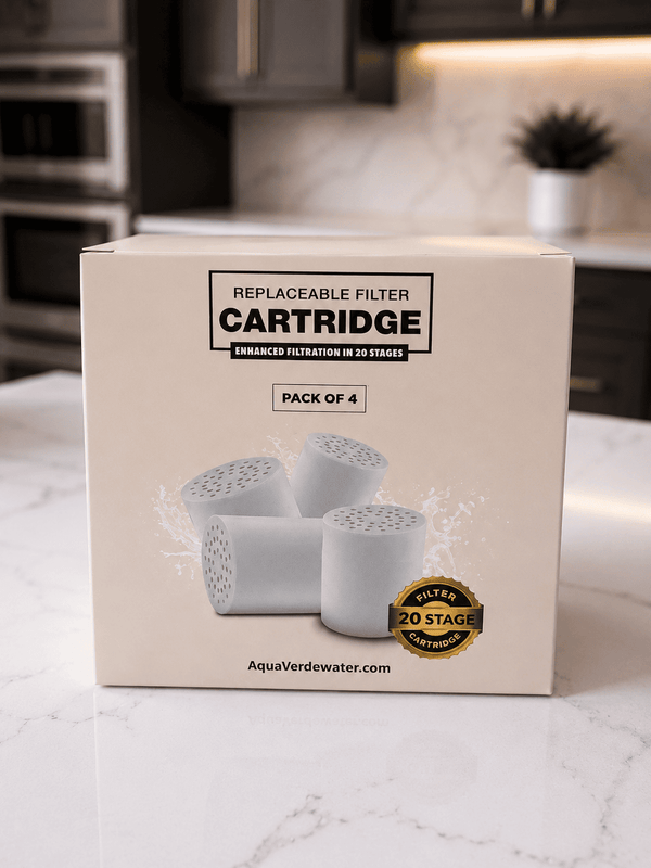 AquaVerde™ Replacement Shower Filter Cartridge