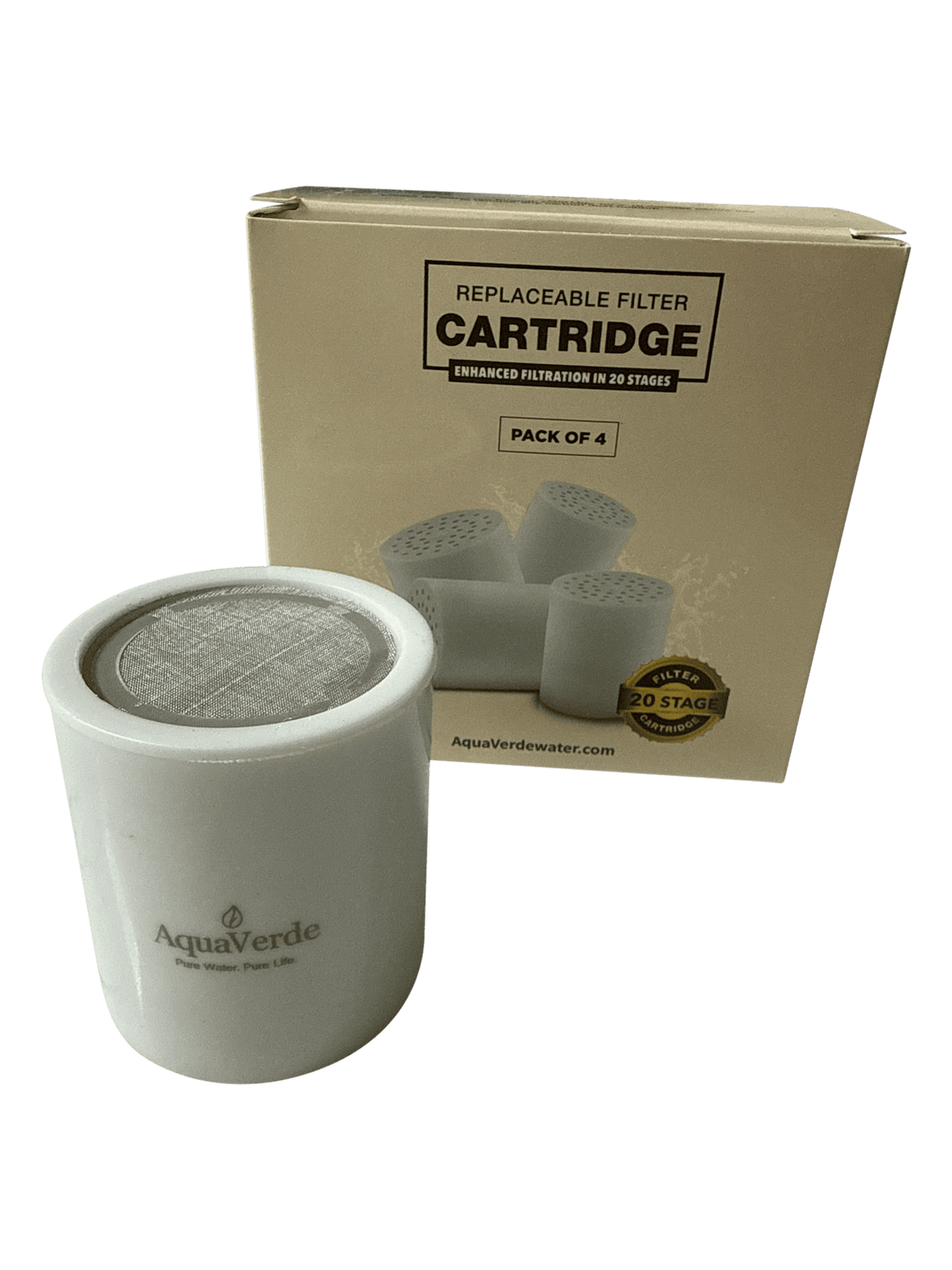 AquaVerde™ Replacement Shower Filter Cartridge