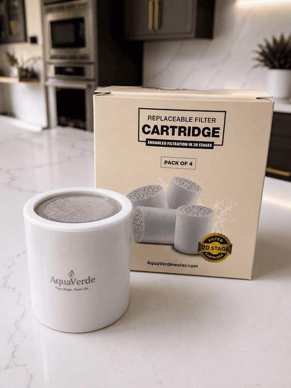AquaVerde™ Replacement Shower Filter Cartridge