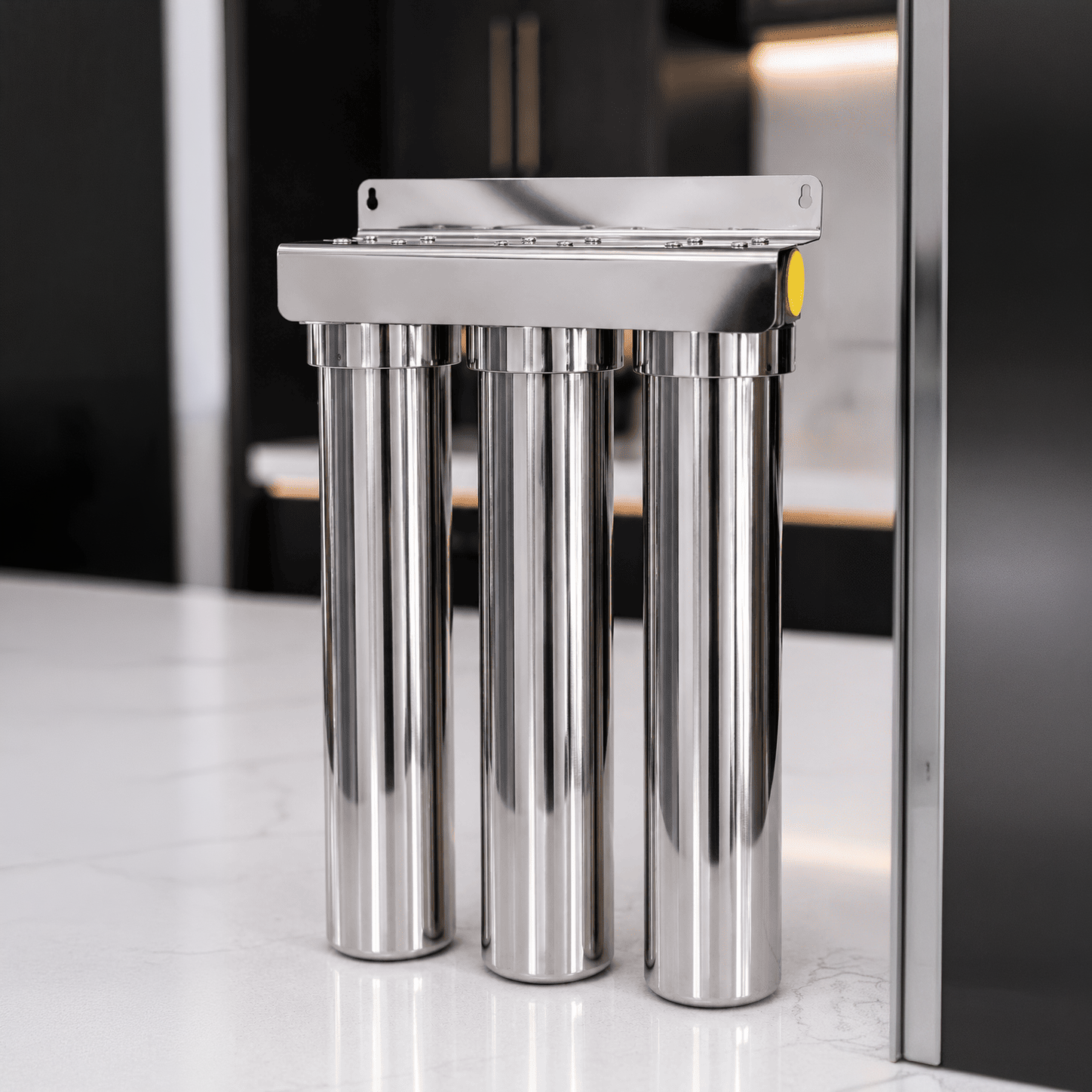 AquaVerde™ 3-Stage Stainless Steel Whole House Filtration System
